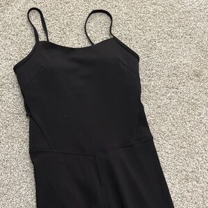 Lululemon Black Spaghetti-Strap Jumpsuit